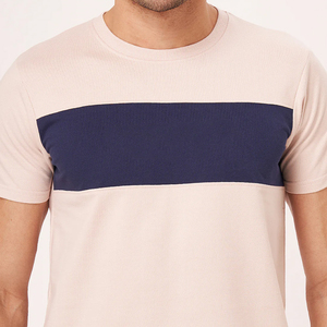 Ensemble T-shirt et short pour homme, best-seller, logo personnalisé, streetwear d'été, respirant, 100% coton - Product Image 4