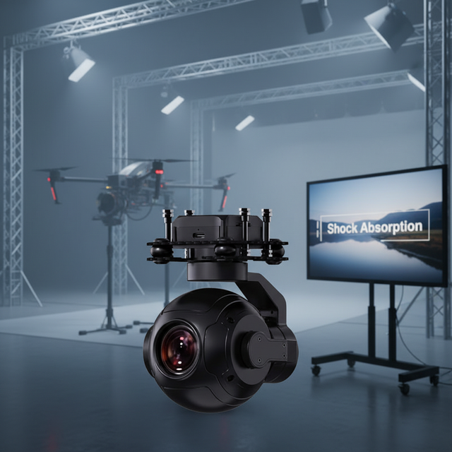 High-Precision Drone Camera Gimbal Stabilizer with Shock Absorption for Professional Shots