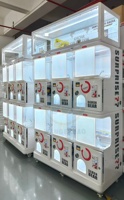 WANGERBAO Distributeur de capsules Gacha personnalisable avec accepteur de pièces et boîte d'affichage pour le plaisir des jeux d'arcade