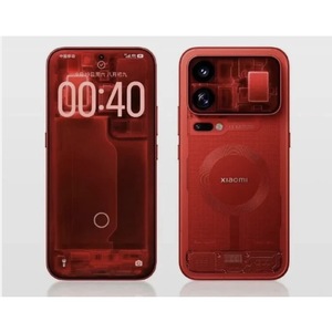 Xiaomi 18 Pro 6.4" 16/1TB Explorer <b>Special</b> Edition Transparent Red By FedEx - Product Image 1