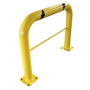 Barrière de sécurité pour machines avec rail central, en acier, haute sécurité, barrière de stationnement, protection, poteau en U - Product Image 2