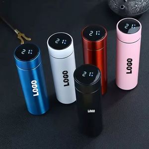 Bouteille d'eau isotherme intelligente avec rappel LED, personnalisable avec logo, pour promotion, activité d'entreprise, cadeau d'affaires - Product Image 1