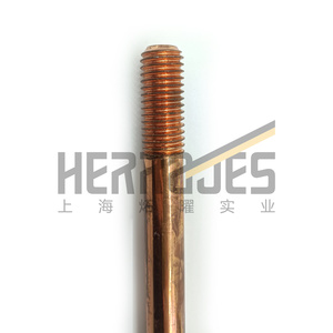 Attrezzatura Elettrica di Alta Qualità, Asta di Messa a <span class=keywords><strong>Terra</strong></span> in Rame 5/8 Pollici - Product Image 2