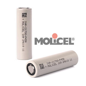 Batterie au lithium cylindrique 3,6 V 4500 mAh Molicel INR21700 P45B 45A LiNiMnCoO2 Cathode <span class=keywords><strong>500</strong></span> cycles 21700 pour vélos électriques - Product Image 5
