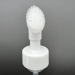 42mm 43mm Mousse espuma bomba dispensador de sabão espuma rosto lavagem silicone escova espuma bomba