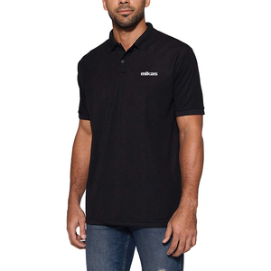 2024 New Fashion Style Quick Dry Solid Color Short Sleeve Printing Polo Shirt For Men - Product Image 2