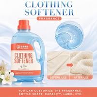 Lessive liquide assouplissante en vrac Handle Jug Lagoon Coral, parfum longue durée, fraîcheur, produits de nettoyage
