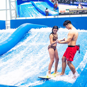 Simulateur de surf professionnel personnalisé de haute qualité Surf Flow Rider Équipement de piscine à vagues d'été - Product Image 3