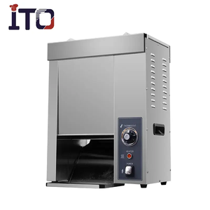 220V thương mại dọc của bánh hamburger bánh mì <span class=keywords><strong>Burger</strong></span> làm cho máy <span class=keywords><strong>Burger</strong></span> Bun Máy nướng bánh mì - Product Image 2