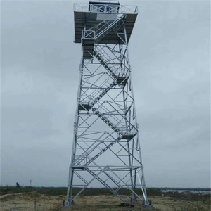 Torre de seguridad personalizada de 4 Patas, torre de protección contra incendios, ángulo de acero, sistema de vigilancia de torre de vigilancia - Product Image 3
