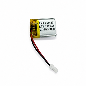 3.7V 100mAh 351620 锂聚合物电池 可充电锂聚合物软包电池，适用于智能电子设备和便携设备 - Product Image 3