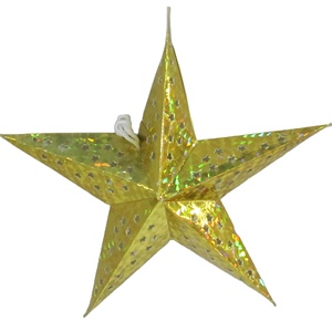 Hot Sale Red Handmade 46cm Christmas Paper <b>Star</b> Ornaments for <b>Hanging</b> Decoration - Product Image 2