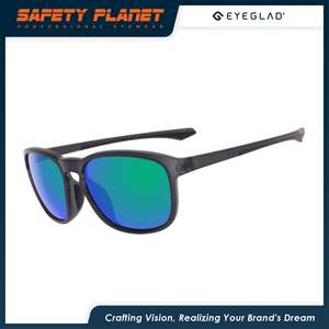 Gafas de sol personalizadas a prueba de rayos ultravioleta Gafas de sol polarizadas retro Mujeres con puntas de goma suave - Product Image 5