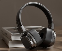 Retro Over-Ear headphone kualitas tinggi suara nirkabel untuk ponsel Universal
