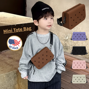 Mini sac fourre-tout EVA personnalisé sac à main à bandoulière portable trou de perforation étanche mignon sac fourre-tout à bandoulière pour garçons enfants travail école voyage - Product Image 1