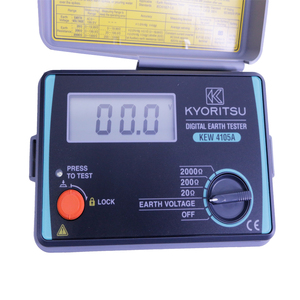 Kyoritsu 4105A-H Digital Earth Resistance Tester Multimeter With Hard Case KEW4105A-H Kyoritsu4105A-H - Product Image 5