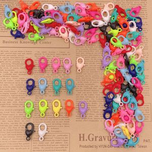Tình Yêu Hình Trái Tim 22Mm Nhựa Tôm Hùm <span class=keywords><strong>Clasp</strong></span> Nhiều Màu Keychain Chia Móc Cho Tự Làm Vòng Cổ Kết Nối Làm Đồ Trang Sức - Product Image 3