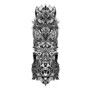 निः शुल्क गुणवत्ता धोने योग्य अस्थायी नकली त्वचा हाथ आराम टैटू स्टिकर पूर्ण आदमी की लंबाई - Product Image 3