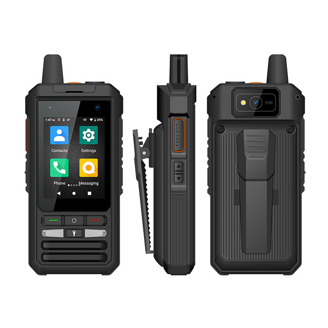 UNIWA F80S 4G LTE POC Radio Android Zello Worldwide Walkie Talkie Coverage 2.4 Inch Touch Screen Mobile Phone with SIM Card