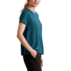 Camisetas Deportivas de Verano de Secado Rápido de Lujo para Mujer, Venta al por Mayor Directamente de Fábrica, 100% Algodón, Estampado a Cuadros Ecológico - Product Image 6