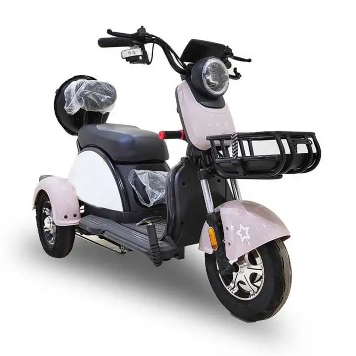 Putian Triciclo de três rodas para motocicleta central elétrica fechada diferencial dividida para venda