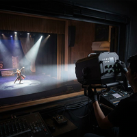 Projecteur LED DMX512 1200W, étanche IP65, avec IRIS, Gobo et filtre de couleur pour théâtre, concert et événements extérieurs