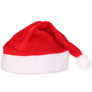 Otoño invierno Nuevas decoraciones navideñas Adultos y niños Sombreros de Papá Noel Dibujos animados Muñeco de nieve Elk Sombreros de Papá Noel