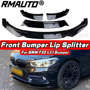 3Pcs/Set Carbon Fiber F20 Front Bumper Lip <b>Splitter</b> Spoiler Diffuser Body Kit for BMW 1-Series F20 F21 2011-2019 Bumper <b>Splitter</b> - Product Image 4