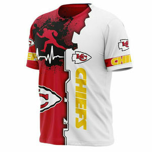 Vêtements de football T-shirt graphique en vrac sur 3d vente en gros personnalisé tous les blancs de sublimation d'impression numérique par sublimation - Product Image 2
