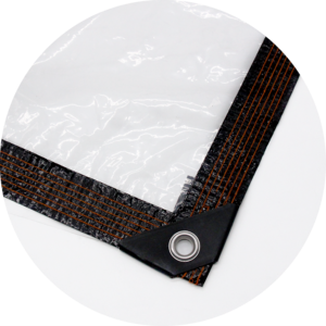 Film transparent résistant de bâche de la feuille 160gsm de <span class=keywords><strong>toile</strong></span> de PE - Product Image 4