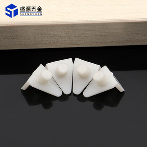 Shengyuan Plastic <b>Triangle</b> <b>Shelf</b> Support White Easy Installation Furniture Cabinet <b>Bracket</b> Connector - Product Image 2