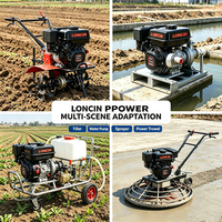 Moteur à essence robuste LC170F pour compacteur de plaques, générateur, nettoyeur haute pression, OHV 4 temps, démarrage électrique, démarrage par lanceur