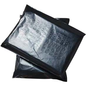 Waterproof Matte Printed Black Mailer Shipping Bag Strong Adhesive Sealing Ldpe Plastic Delivery Courier Bag for Express - Product Image 2