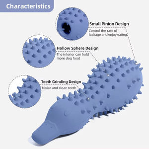 Natural Rubber Pet Treat Chew <b>Toy</b> Bite-Resistant Interactive Chew <b>Toy</b> for Active Cats and Dogs for Daily Use - Product Image 3