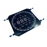 Keypad Membran Sentuh Kapasitif OEM yang Dapat Disesuaikan dengan Lampu Latar LED dan Warna Kustom untuk Pengontrol Jarak Jauh