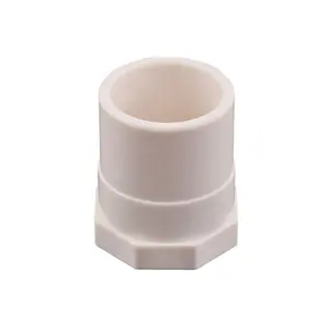 Hot Runner Plastic Injection moulded for PVC electric conduit pipe fittings female adaptor mould Plastic Making