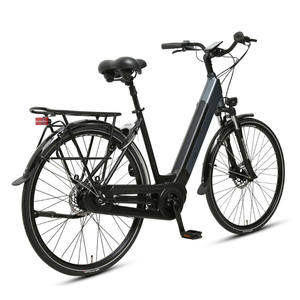 Vélo électrique de ville TXED 28 pouces <span class=keywords><strong>8</strong></span> vitesses 700c avec cadre en alliage, moteur central 36V 250W, écran LCD - Product Image 2