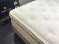 Matelas en mousse à mémoire de forme de luxe pour meubles d'hôtel matelas King Size à ressorts ensachés