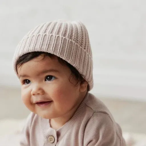 Fabricantes Unisex Inverno Plain Knittsd Baby Beanie Com Pom Pom 100% Algodão Orgânico Bebê Malha Beanie Chapéus