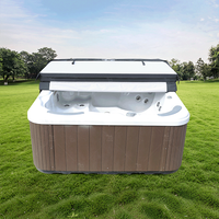 Cubierta para Spa o Jacuzzi TSPK Personalizada, Moderna, Anti-UV, Térmica, Resistente al Agua, Certificada por ASTM, con 1 Año de Garantía, para Exteriores, de Oxford