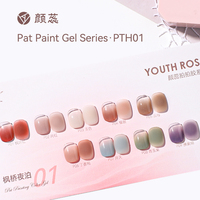 YouthRose 2025 Nouveauté Gel Ombre Pat 38 Couleurs 2g Effet Dégradé Patpat Paint Gel à Ongles Soak Off Kit de Vernis Gel Pat Pat