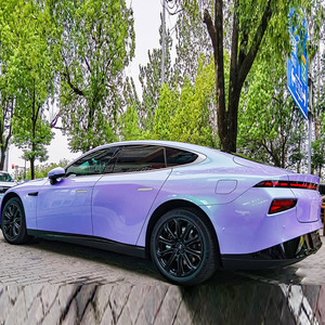 Wrapmaster รถเปลี่ยนสีได้1.52*17ม. ปรับแต่งได้รถสีเขียวสีม่วงลูกกวาดคู่ - Product Image 6