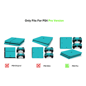 สติ๊กเกอร์ไวนิลหุ้มเต็มตัวสำหรับตกแต่งเครื่องเล่นเกม PlayStation 4 <span class=keywords><strong>PS4</strong></span> Pro และจอยคอนโทรลเลอร์ ดีไซน์วิดีโอเกมแบบกำหนดเองได้ - Product Image 6