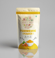 Sachet refermable personnalisé avec fermeture éclair, format stand-up, 3,5 g, pour curcuma, moringa, cannelle, en plastique alimentaire, pour emballage de snacks et bonbons