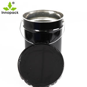 Innopack Round <b>Tin</b> Paint <b>Storage</b> Bucket Customized Color 16L - Product Image 3