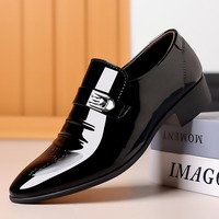 Herren Business Formelle Kunstleder-Schuhe Leichte Trendige Flache Oxford-Hochzeitsschuhe Büro-Anzugschuhe