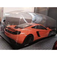 Tente de protection gonflable robuste pour voiture, imperméable et résistante aux UV, pour stationnement extérieur et pulvérisation de peinture