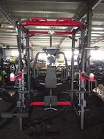 Machine d'entraînement Smith Cage entraînement corporel total système de gymnastique à domicile avec roulement linéaire Multi Smith Rack XR1002 Machine de gymnastique