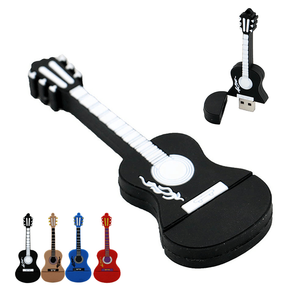Clé TV avec logo personnalisé 1 Go 2 Go de mémoire originale de fabrication Fournisseurs de clés USB en forme de <span class=keywords><strong>guitare</strong></span> - Product Image 4