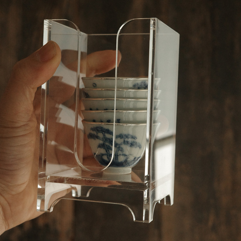 Cesta transparente para tazas de té - 8mm